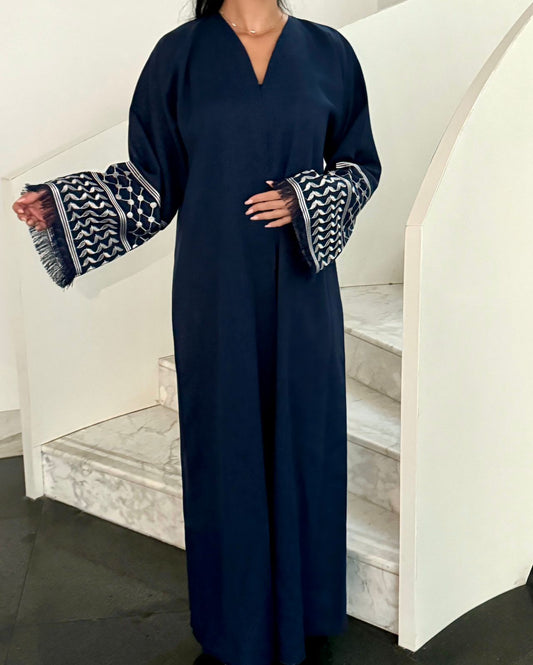 Abaya Amera Blue